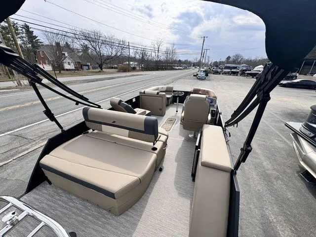 Slide: The Image of Starcraft EXS 1 Q DH Tri-Toon Includes 140hp and Trailer 2026 - 13