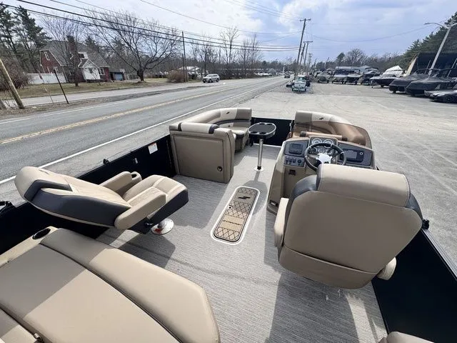 Slide: The Image of Starcraft EXS 1 Q DH Tri-Toon Includes 140hp and Trailer 2026 - 15