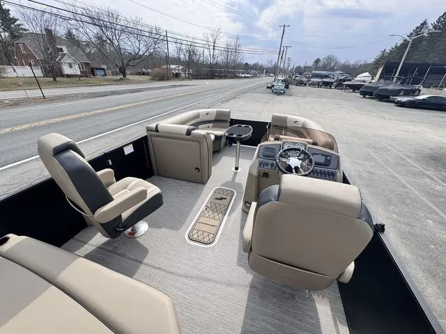 Slide: The Image of Starcraft EXS 1 Q DH Tri-Toon Includes 140hp and Trailer 2026 - 16