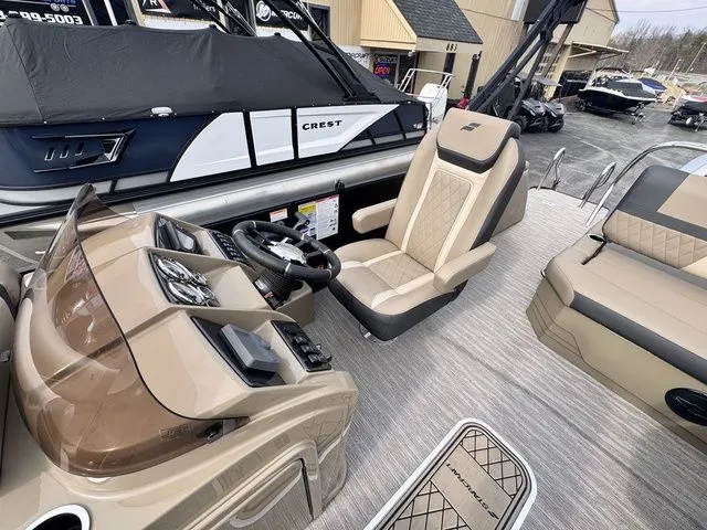 Slide: The Image of Starcraft EXS 1 Q DH Tri-Toon Includes 140hp and Trailer 2026 - 18