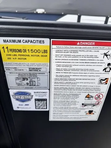 Slide: The Image of Starcraft EXS 1 Q DH Tri-Toon Includes 140hp and Trailer 2026 - 24