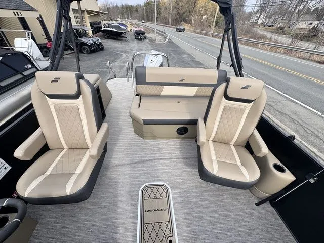 Slide: The Image of Starcraft EXS 1 Q DH Tri-Toon Includes 140hp and Trailer 2026 - 25