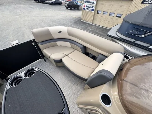 Slide: The Image of Starcraft EXS 1 Q DH Tri-Toon Includes 140hp and Trailer 2026 - 27