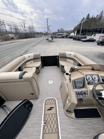 Slide: The Image of Starcraft EXS 1 Q DH Tri-Toon Includes 140hp and Trailer 2026 - 41