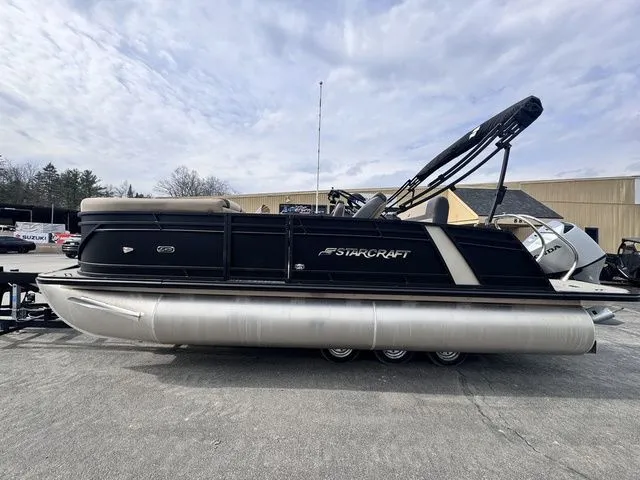 Slide: The Image of Starcraft EXS 1 Q DH Tri-Toon Includes 140hp and Trailer 2026 - 9