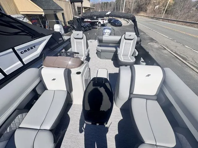 Slide: The Image of Starcraft EXS 1 Q DH Tri-Toon Includes 140hp and Trailer 2026 - 17