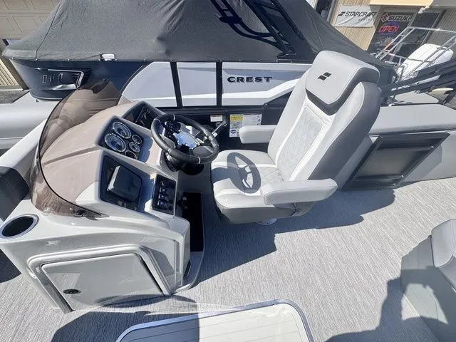 Slide: The Image of Starcraft EXS 1 Q DH Tri-Toon Includes 140hp and Trailer 2026 - 18