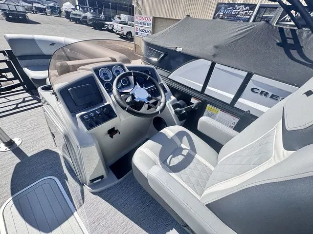 Slide: The Image of Starcraft EXS 1 Q DH Tri-Toon Includes 140hp and Trailer 2026 - 19