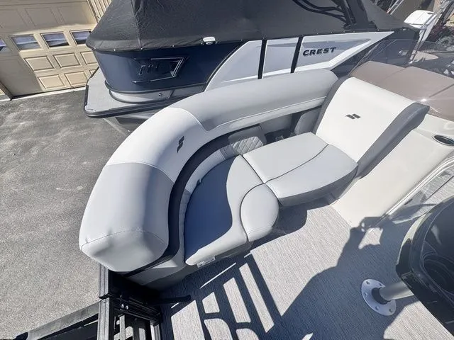 Slide: The Image of Starcraft EXS 1 Q DH Tri-Toon Includes 140hp and Trailer 2026 - 33