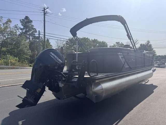 Slide: The Image of SunChaser Geneva Sport 23 LR DH Tri-Toon w/150 and Trailer 2026 - 5