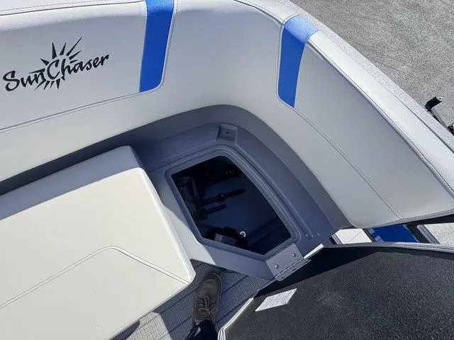 Slide: The Image of SunChaser Lucerne 22 LR DH Sport w/ 140hp & Trailer 2026 - 27