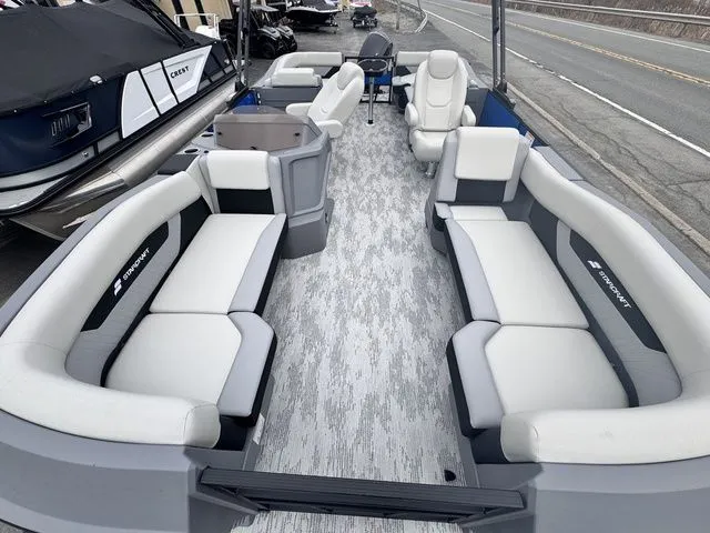 Slide: The Image of Starcraft VX 22 R DH Tritoon 150 Hp W/Trailer 2026 - 8