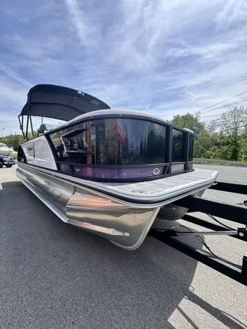 Slide: The Image of Crest Caribbean 230 SLS Tri-Toon w/200hp, Trailer, Exten 2025 - 12