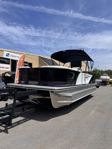 Slide: The Image of Crest Caribbean 230 SLS Tri-Toon w/200hp, Trailer, Exten 2025 - 15