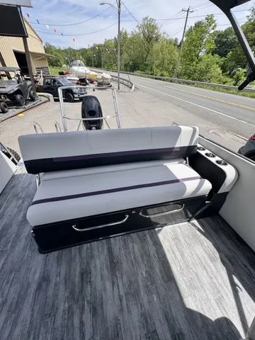 Slide: The Image of Crest Caribbean 230 SLS Tri-Toon w/200hp, Trailer, Exten 2025 - 26