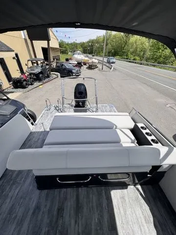 Slide: The Image of Crest Caribbean 230 SLS Tri-Toon w/200hp, Trailer, Exten 2025 - 27