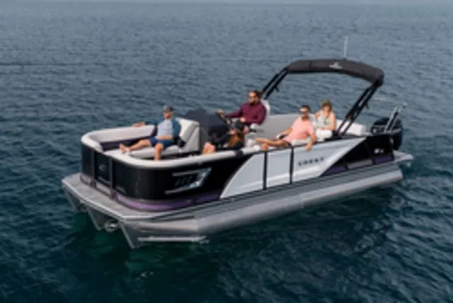 Slide: The Image of Crest Caribbean 230 SLS Tri-Toon w/200hp, Trailer, Exten 2025 - 39