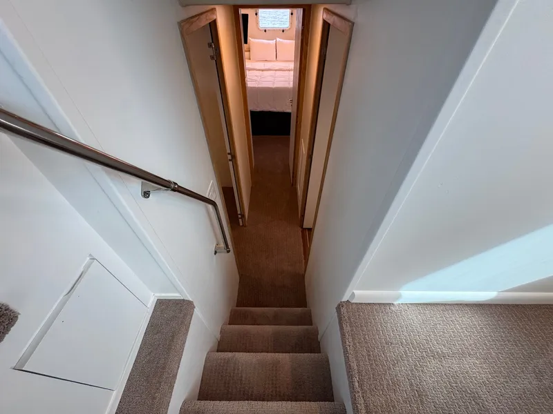 Slide: The Image of Companionway to Aft Staterooms - 60