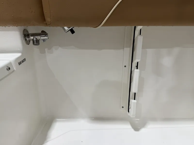 Slide: The Image of Interior view of a 2026 Key West 219FSR boat. - 22