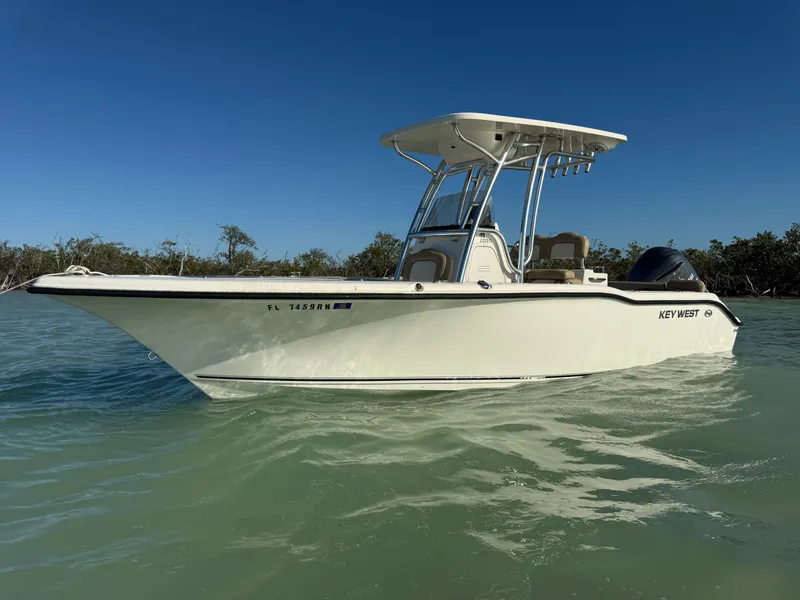 The Image of 2018 Key West 239 FS boat on calm water. - 0
