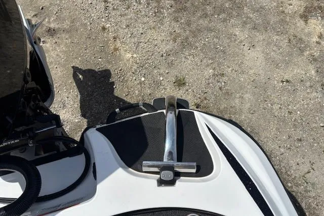 Slide: The Image of 2019 Nitro Z19 boat detail on gravel surface. - 8