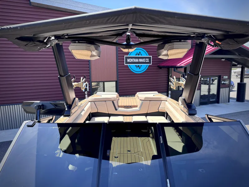 Slide: The Image of 2026 Nautique G25 boat at Montana Wake Co. - 28