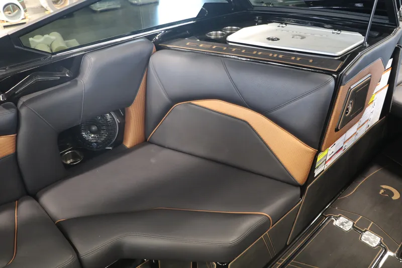 Slide: The Image of Interior of 2025 Centurion Fe23 with luxurious upholstery. - 13