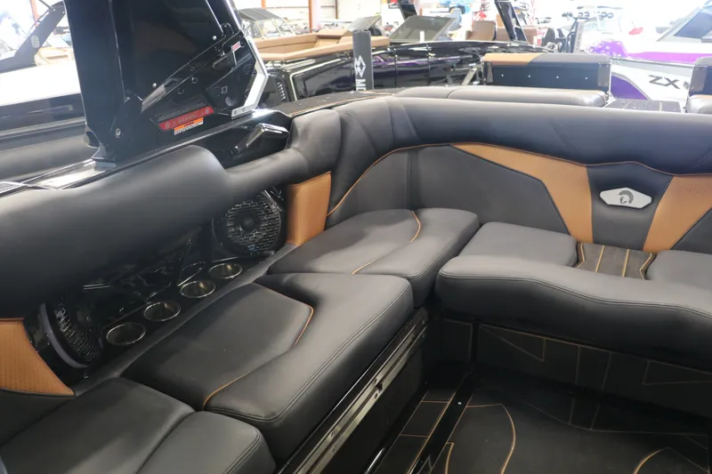 Slide: The Image of Interior of 2025 Centurion Fe23 with luxurious seating. - 15