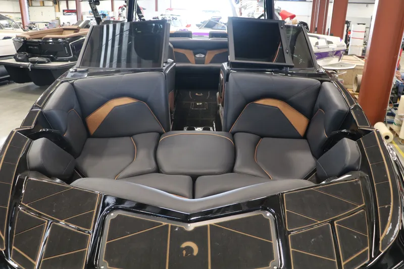 Slide: The Image of Luxurious interior of the 2025 Centurion Fe23 boat. - 17