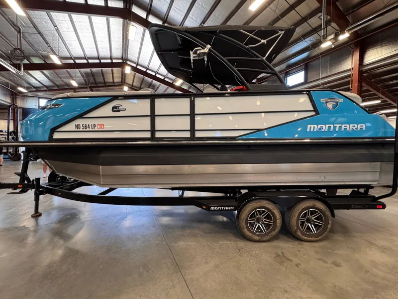 Slide: The Image of 2021 Montara Surf Boss 2.0 boat in warehouse. - 3