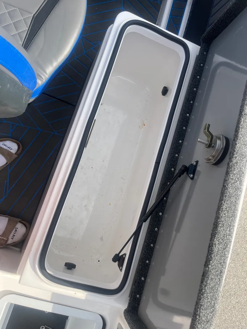 Slide: The Image of Interior view of Caymas DV 22 boat, 2024 model. - 17