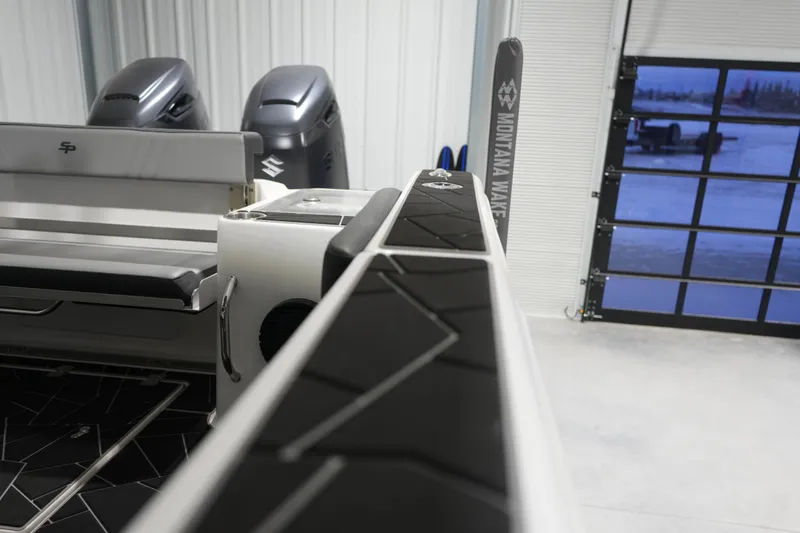 Slide: The Image of Interior view of the 2025 Sea Pro 292 DLX boat. - 10