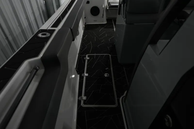 Slide: The Image of Interior of Sea Pro 292 DLX 2025 with modern design. - 9