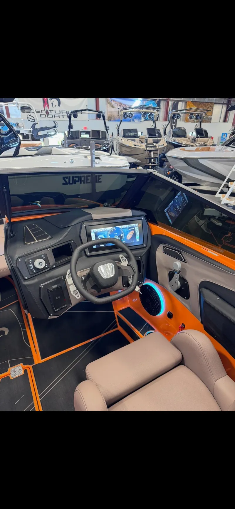 Slide: The Image of Interior of 2026 Centurion Fe23 with modern dashboard and controls. - 5