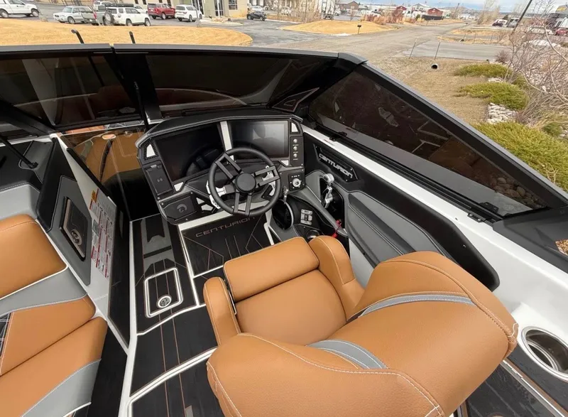 Slide: The Image of Interior of Centurion Ri 265 boat, model year 2026. - 14