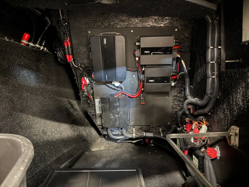 Slide: The Image of Centurion Fi23 2024 electrical system with wiring and components. - 16