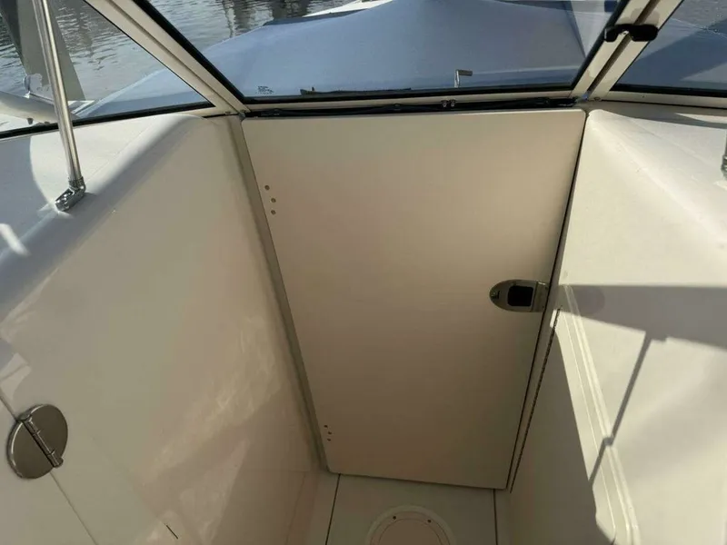 Slide: The Image of Interior of 2022 Grady-White FREEDOM with closed door. - 26