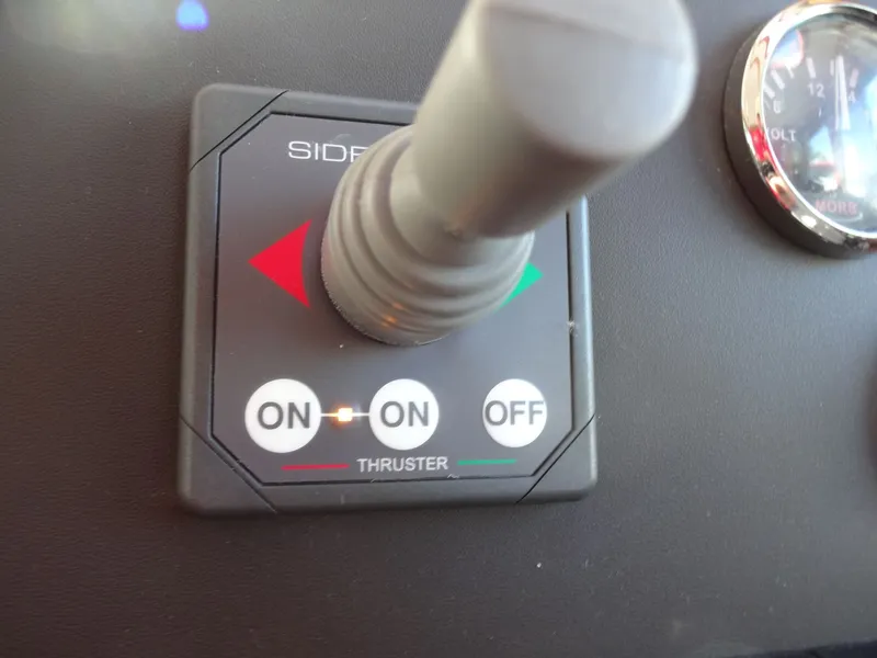 Slide: The Image of Control panel of a 2016 North Aegean 30 boat. - 25