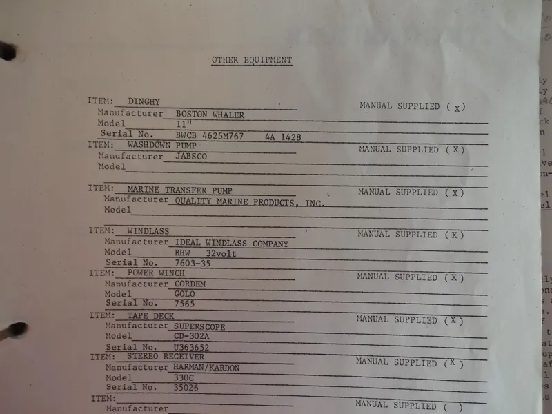 Slide: The Image of Hatteras 53 Motor Yacht 1977 - 123