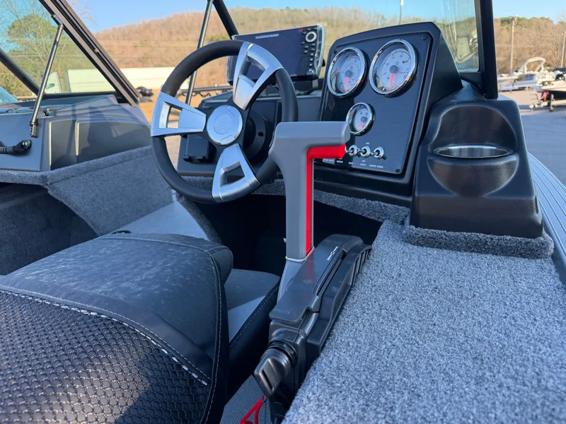 Slide: The Image of Interior of the 2026 G3 Angler V 178 F boat. - 12