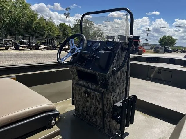 Slide: The Image of 2026 Thor LH1900CC boat with Baystar steering, interior view. - 10