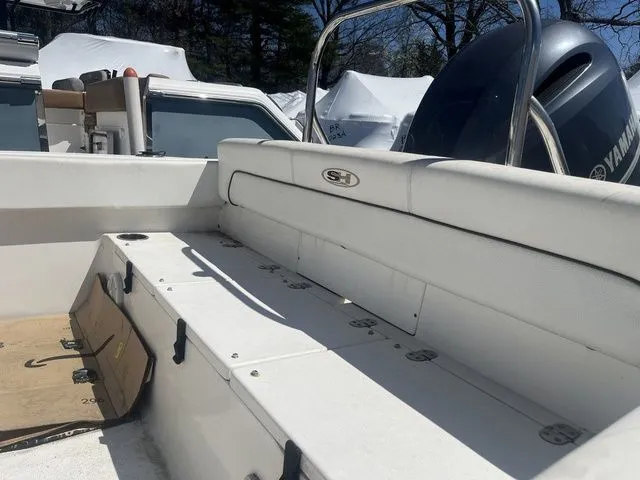 Slide: The Image of Interior of a 2014 Sea Hunt Victory 225 boat. - 3