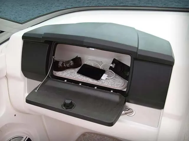 Slide: The Image of Storage compartment in Chaparral 216 SSi boat, 2011 model. - 11