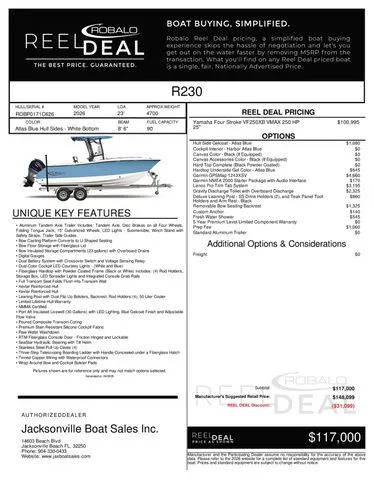The Image of Robalo R230 Center Console 2026 - 1
