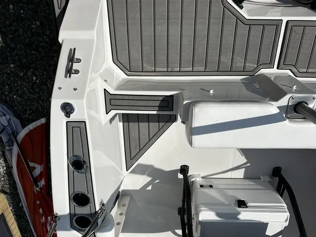 Slide: The Image of Interior view of Starcraft SVX 231 OB boat, 2024 model. - 17