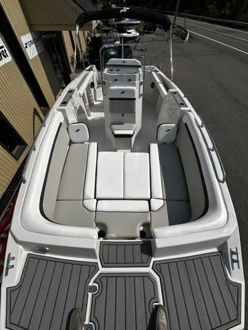 Slide: The Image of 2024 Starcraft SVX 231 OB boat with 250hp and trailer. - 28