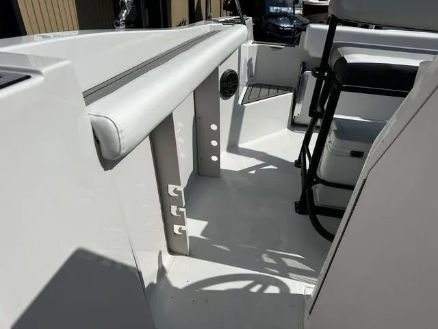 Slide: The Image of Interior of Starcraft SVX 231 OB boat, 2024 model. - 40