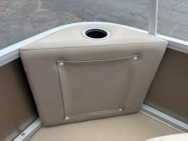 Slide: The Image of Bennington 20 SF 2012 boat seat with cup holder and pocket. - 30