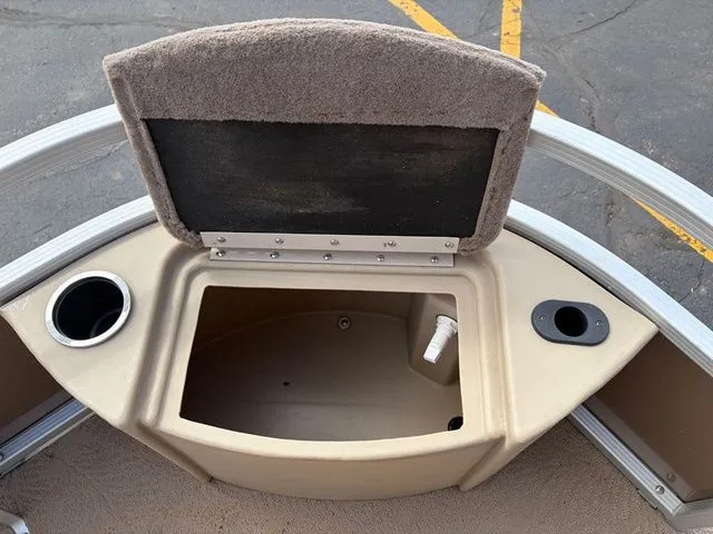 Slide: The Image of Storage compartment in 2012 Bennington 20 SF boat. - 35