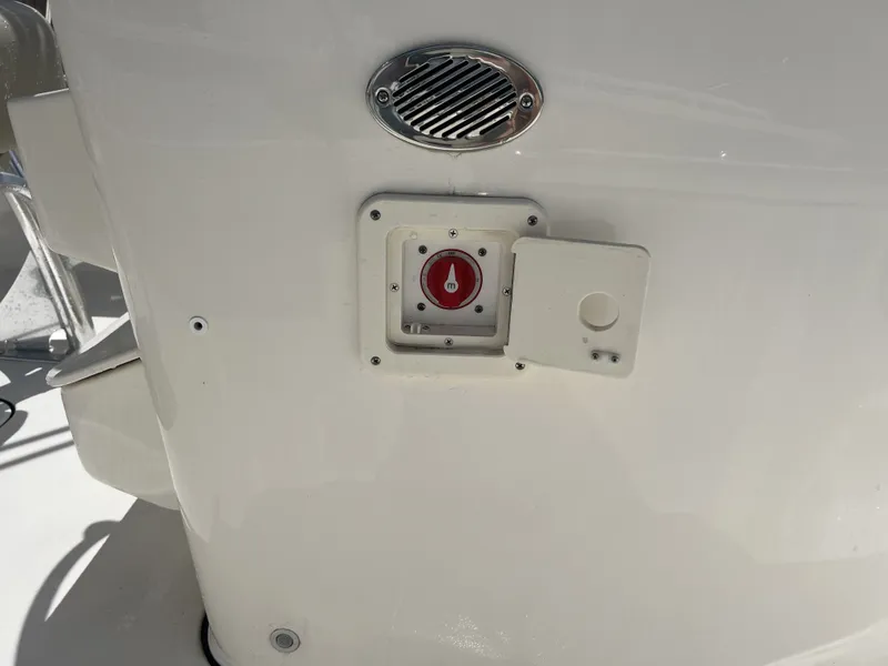 Slide: The Image of Close-up of 2026 Key West 189 FS boat switch. - 12